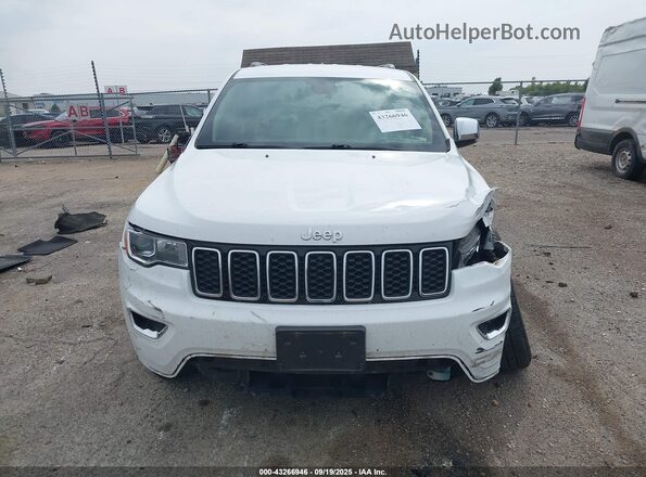 1C4RJFBG5JC484944 2018 JEEP GRAND CHEROKEE White Instrument cluster view