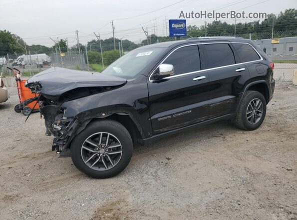 1C4RJFBGXJC394530 2018 JEEP GRAND Black Առջևի ձախ երեք քառորդ տեսարան