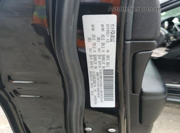 1C4RJFBGXJC394530 2018 JEEP GRAND Black VIN կոդի պիտակի տեսք