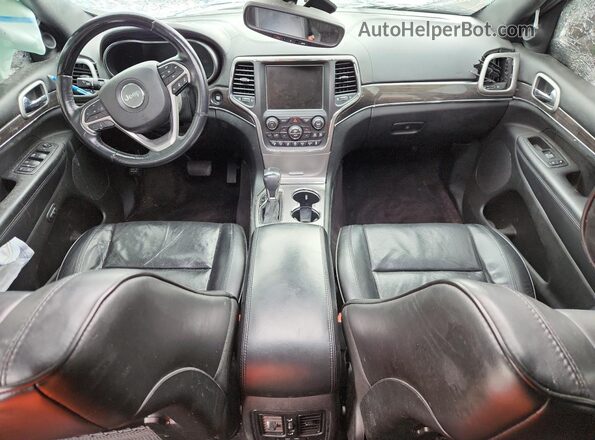 1C4RJFCG1JC230887 2018 JEEP GRAND Черный Вид панели приборов