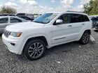 2018 Jeep Grand Cherokee Overland White vin: 1C4RJFCG7JC387694