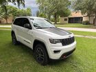 2018 Jeep Grand Cherokee Trailhawk White vin: 1C4RJFLG0JC221355