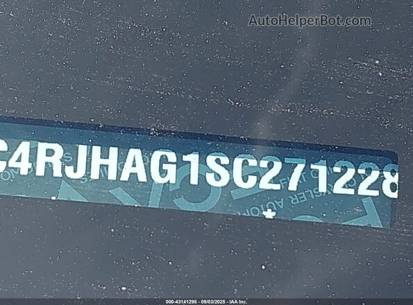 1C4RJHAG1SC271228 2025 JEEP GRAND CHEROKEE Gray Vista del compartimento del motor