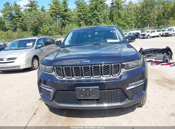 1C4RJHBG2P8900262 2023 JEEP GRAND CHEROKEE Blue Widok wnętrza z tyłu