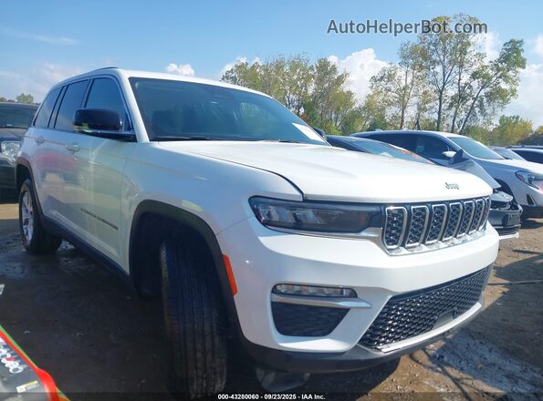 1C4RJHBG5PC531989 2023 JEEP GRAND CHEROKEE White Przód prawy