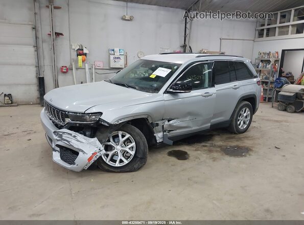 1C4RJHBG5R8943819 2024 JEEP GRAND CHEROKEE Серебряный Передняя левая четверть