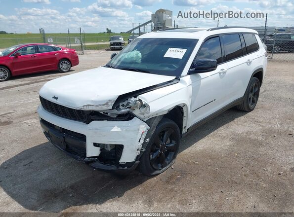 1C4RJKAG0P8102437 2023 JEEP GRAND CHEROKEE L Белый Передняя левая четверть