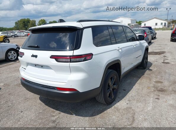 1C4RJKAG0P8102437 2023 JEEP GRAND CHEROKEE L Белый Задняя правая четверть