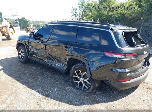1C4RJKBG3R8543982 2024 JEEP GRAND CHEROKEE L Черный Задняя левая четверть