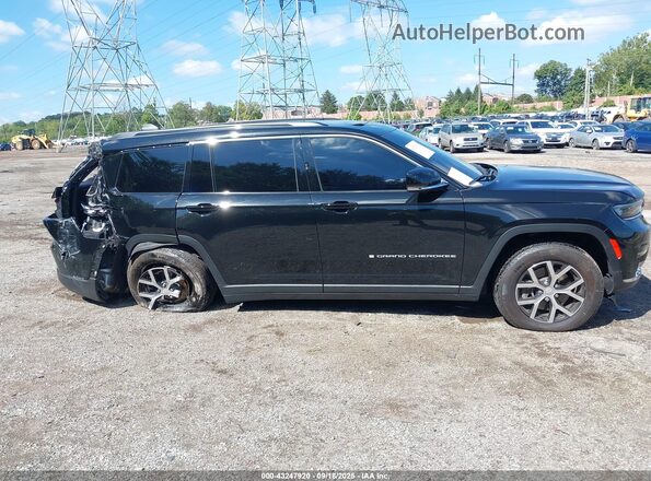 1C4RJKBG3R8543982 2024 JEEP GRAND CHEROKEE L Черный Панорамный вид салона 360°