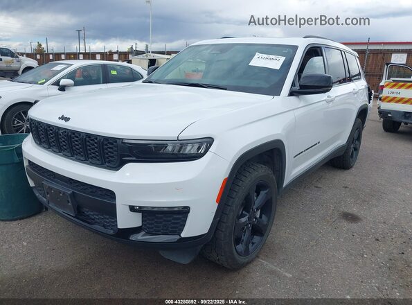 1C4RJKBG4N8564527 2022 JEEP GRAND CHEROKEE L White Przód lewy