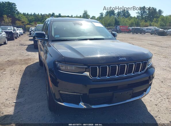 1C4RJKBG6M8124940 2021 JEEP GRAND CHEROKEE L Черный Вид щитка приборов