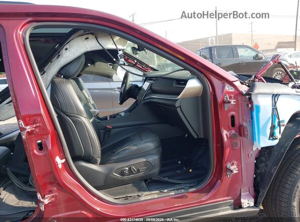 1C4RJKBG8S8683080 2025 JEEP GRAND CHEROKEE Red Vista interior delantera