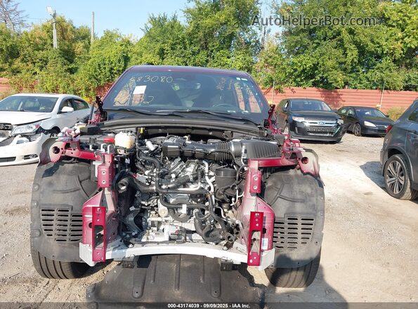1C4RJKBG8S8683080 2025 JEEP GRAND CHEROKEE Red Vista del salpicadero