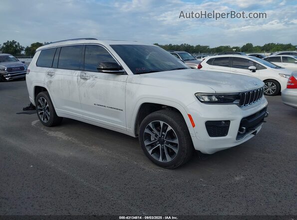 1C4RJKDG7P8781313 2023 JEEP GRAND CHEROKEE L White Front right
