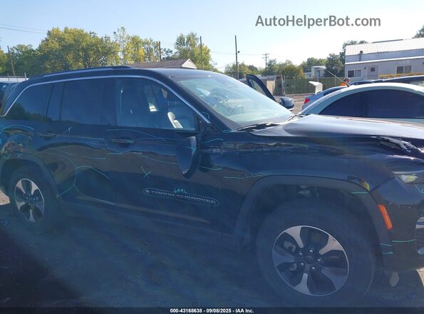 1C4RJYB64PC666050 2023 JEEP GRAND CHEROKEE 4XE Черный Вид спереди