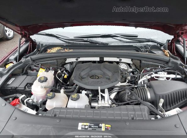 1C4RJYB68PC649848 2023 JEEP GRAND CHEROKEE 4XE Темно-бордовый Вид сзади