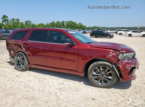1C4SDHCT3MC519212 2021 DODGE DURANGO Maroon Front right