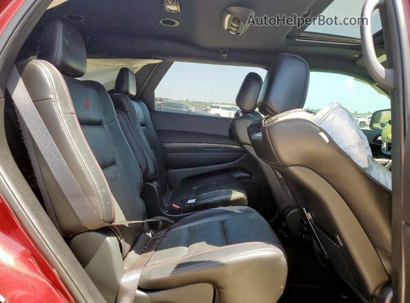 1C4SDHCT3MC519212 2021 DODGE DURANGO Maroon Rear interior view
