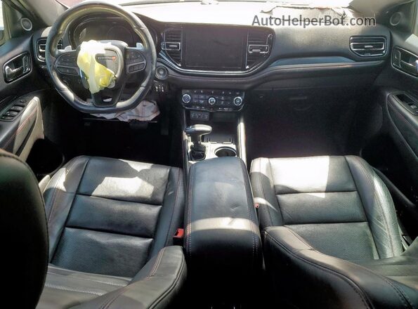 1C4SDHCT3MC519212 2021 DODGE DURANGO Maroon Dashboard view