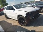 2020 Dodge Durango R/t Rwd White vin: 1C4SDHCTXLC393879