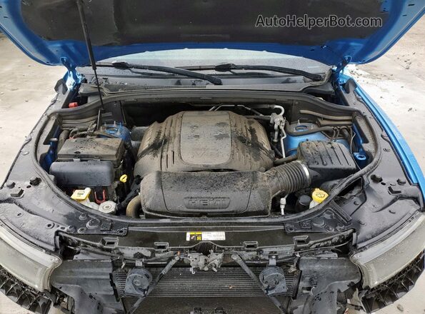 1C4SDJCT2JC431576 2018 DODGE DURANGO Blue Engine compartment view