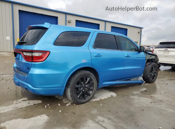 1C4SDJCT2JC431576 2018 DODGE DURANGO Blue Rear right