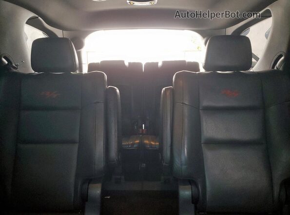 1C4SDJCT2JC431576 2018 DODGE DURANGO Blue Rear seats view