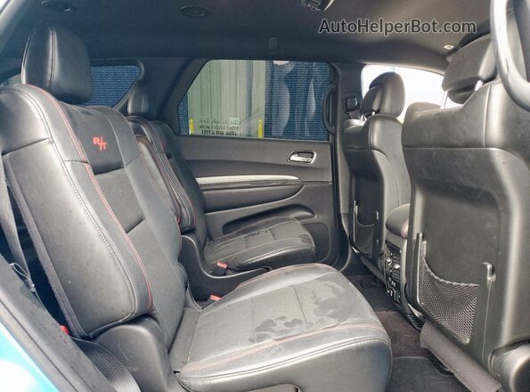 1C4SDJCT2JC431576 2018 DODGE DURANGO Blue Rear interior view