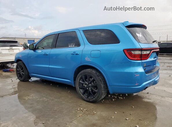 1C4SDJCT2JC431576 2018 DODGE DURANGO Blue Rear left