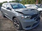 2019 Dodge Durango R/t Gray vin: 1C4SDJCT3KC745044