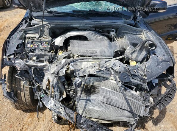 1C4SDJCTXJC497339 2018 DODGE DURANGO Black ძრავის განყოფილების ხედი