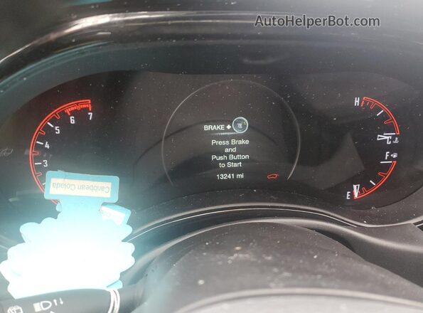 1C4SDJCTXRC214322 2024 DODGE DURANGO White Instrument cluster view