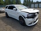 2018 Dodge Durango Srt White vin: 1C4SDJGJ1JC304939