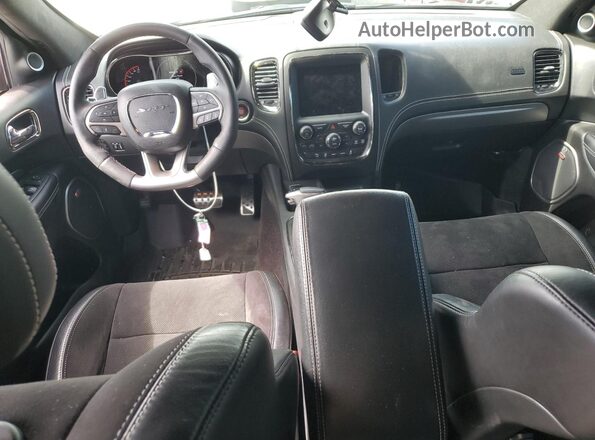 1C4SDJGJ1JC304939 2018 DODGE DURANGO White წინა პანელის ხედი