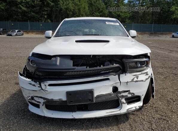 1C4SDJGJ1JC304939 2018 DODGE DURANGO White წინა ხედი