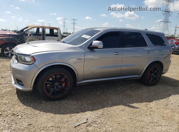 1C4SDJGJ5JC370930 2018 DODGE DURANGO Gray წინა მარცხენა ხედი სამი მეოთხედიდან