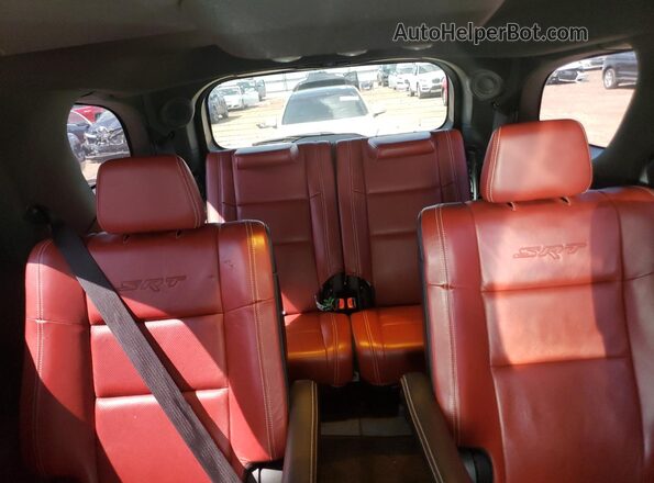 1C4SDJGJ5JC370930 2018 DODGE DURANGO Gray უკანა სავარძლების ხედი