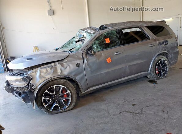 1C4SDJH93MC801225 2021 DODGE DURANGO Серебряный Передняя левая четверть