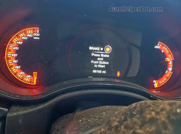 1C4SDJH93MC801225 2021 DODGE DURANGO Серебряный Вид щитка приборов