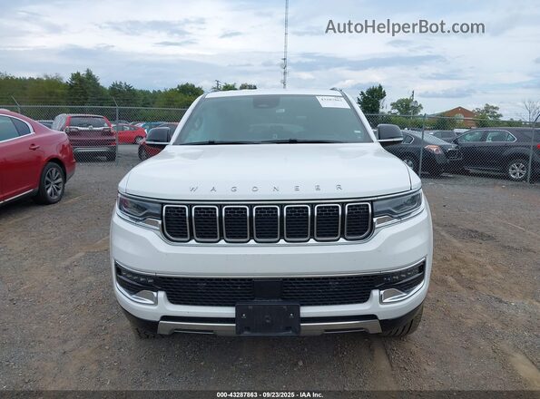 1C4SJSDP0RS105065 2024 JEEP WAGONEER L White Սարքավորումների վահանակի տեսք