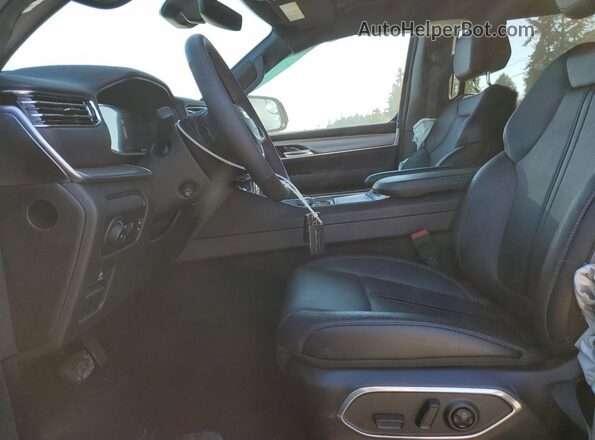 1C4SJVBPXRS116336 2024 JEEP WAGONEER Gray Front interior view