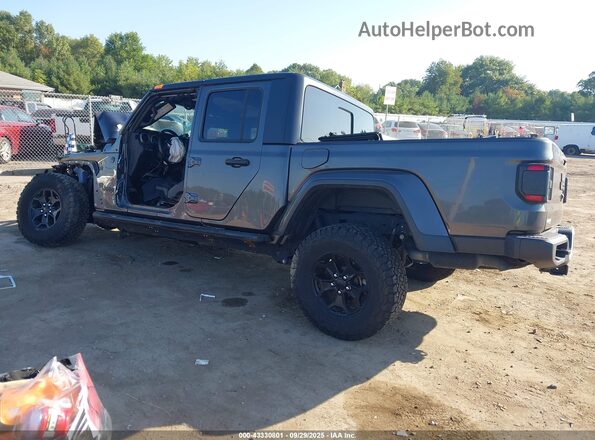 1C6HJTAG2ML515977 2021 JEEP GLADIATOR Серый Задняя левая четверть