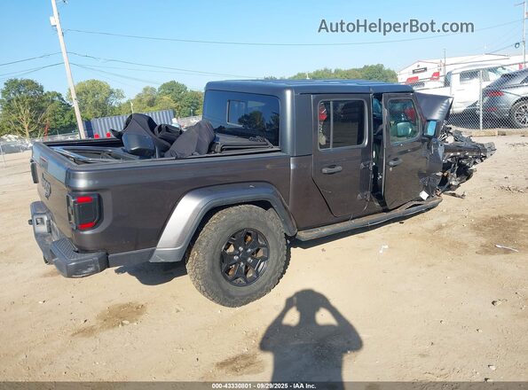 1C6HJTAG2ML515977 2021 JEEP GLADIATOR Серый Задняя правая четверть