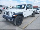 2023 Jeep Gladiator Sport 4x4 White vin: 1C6HJTAG3PL552007