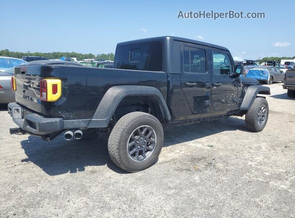 1C6HJTAG5ML515875 2021 JEEP GLADIATOR Черный Задняя правая четверть