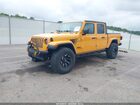 2021 Jeep Gladiator Sport S 4x4 Yellow vin: 1C6HJTAG6ML543524