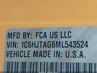 2021 Jeep Gladiator Sport S 4x4 Yellow vin: 1C6HJTAG6ML543524