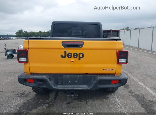 1C6HJTAG6ML543524 2021 JEEP GLADIATOR Yellow 