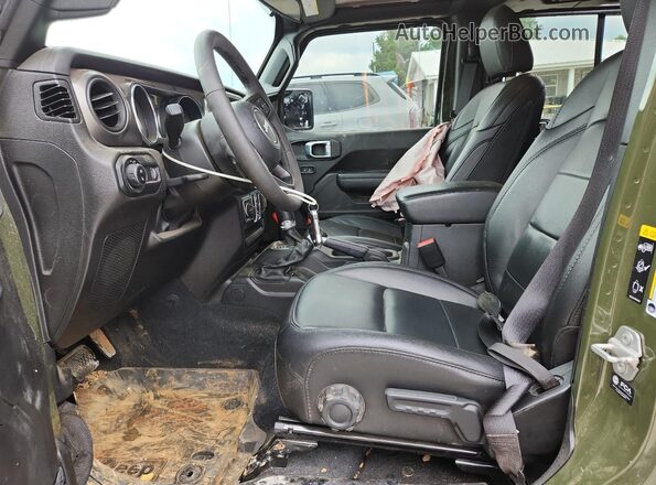 1C6JJTAM2PL593297 2023 JEEP GLADIATOR Green წინა სალონის ხედი